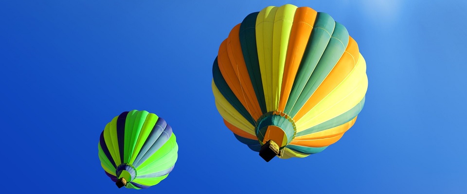 Soaring Hot Air Ballons
